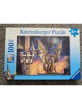 Ravensburger 100 Piece XXL Puzzle - Mystical Gift of Fire Dragon